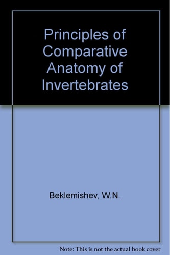Principles of comparative anatomy of invertebrates