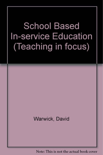 School-Based In-Service Education (Geography for Teachers)