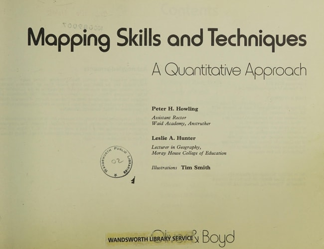 Mapping skills and techniques: A quantitative approach