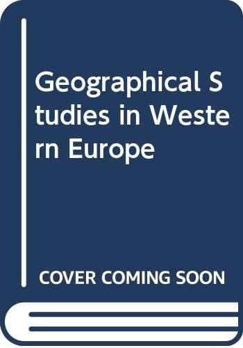 Geographical studies in Western Europe