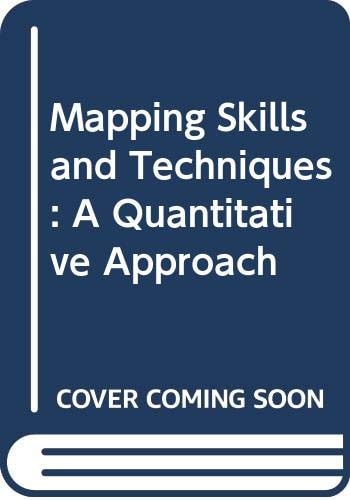 Mapping Skills and Techniques A Quantitative Approach
