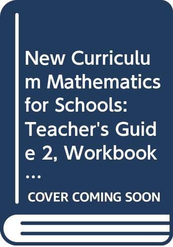 New Mathematics for Schools: KS 1 Teacher's Guide 2 (New Curriculum Mathematics for Schools)