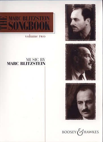 THE MARC BLITZSTEIN SONGBOOK VOL. 2 CHANT