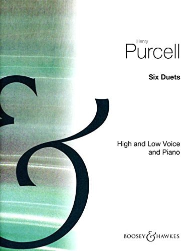 6 Duets: 2 voices (high/medium) and piano. aiguë/moyenne.