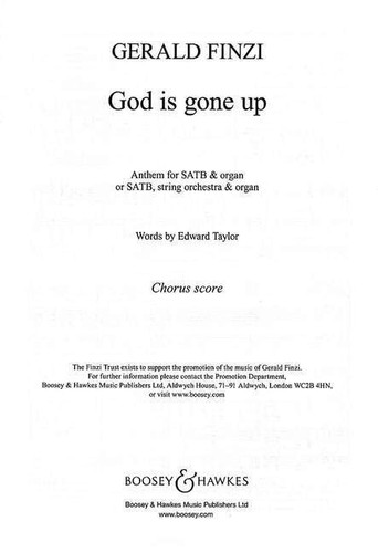 GOD IS GONE UP OP.27/2 CHANT
