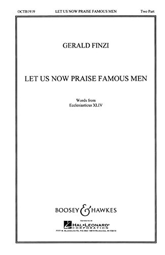 Let Us Now Praise Famous Men, Op. 35