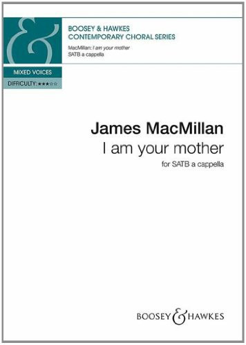 I am your mother - Contemporary Choral Series - mixed choir (SATB) a cappella - choral score - ( BH 12506 )