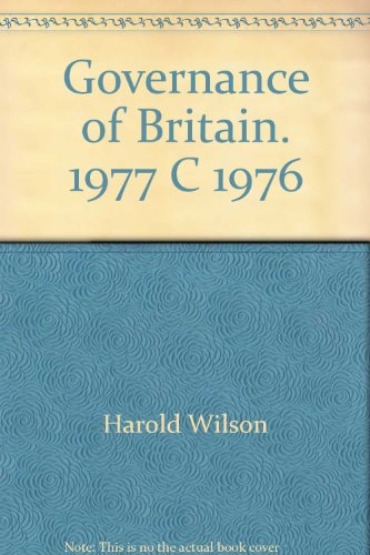 Governance of Britain. 1977, C 1976