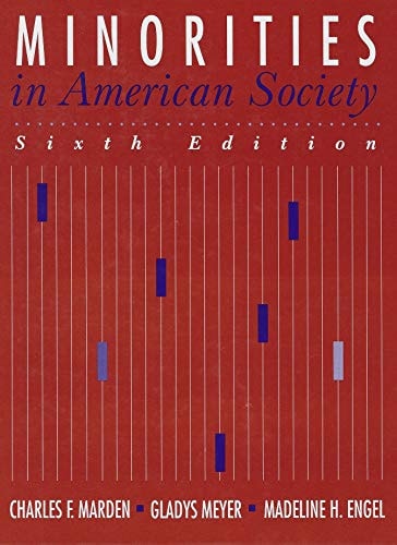 Minorities in American Society