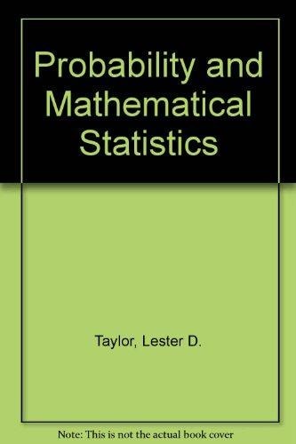 Probability and mathematical statistics
