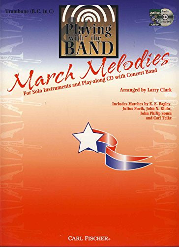 CLARK L. - March Melodies para Trombon Bajo (Inc.CD)