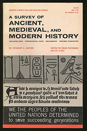 Survey of Ancient, Mediaeval and Modern History (College Outline)