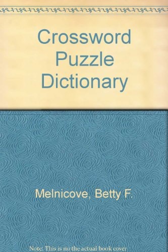 Crossword Puzzle Dictionary