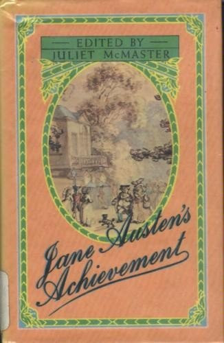 Jane Austen's Achievement Papers Delivered