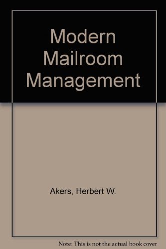 Modern mailroom management