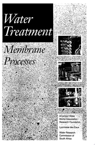 Water Treatment Membrane Processes