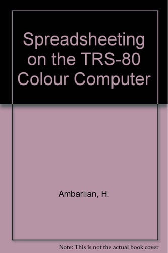 Spreadsheeting on the TRS-80 color computer