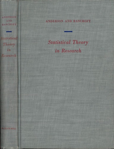 Statistical Theory in Research