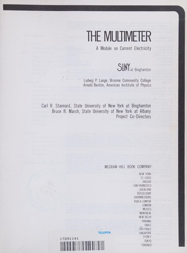 Multimeter (Physics of Technology Project)