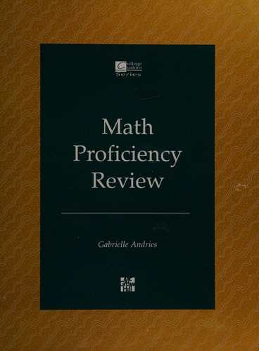 Math proficiency review