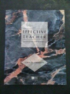 The Effective Teacher: Study Guide and Readings