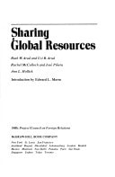 Sharing global resources (1980s project/Council on Foreign Relations)