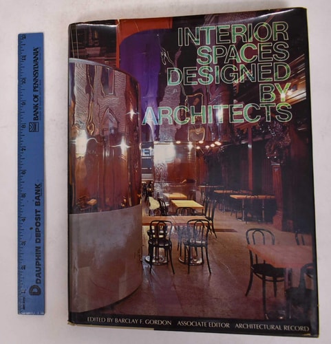 Interior spaces designed by architects