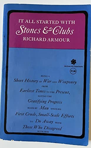 It All Started with Stones and Clubs