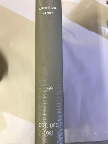 Record Houses of 1981: Reprinted from Architectural Record