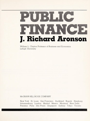 Public Finance