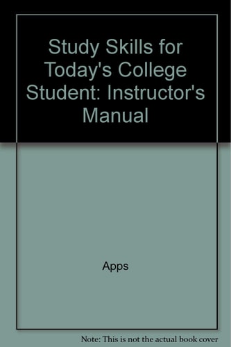 Study Skills for Today's College Student
