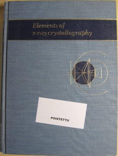 Elements of X-Ray Crystallography