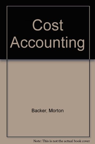 Cost Accounting a Managerial Approach