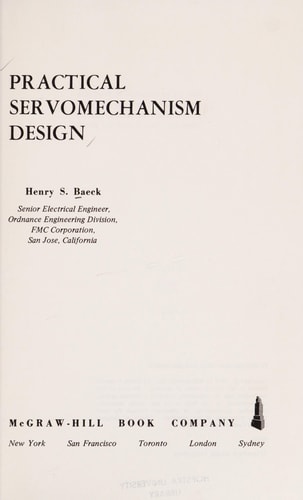 Practical Servomechanism Design