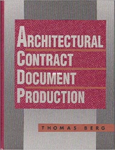 Architectural Contract Document Production