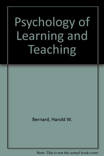Psychology of learning and teaching