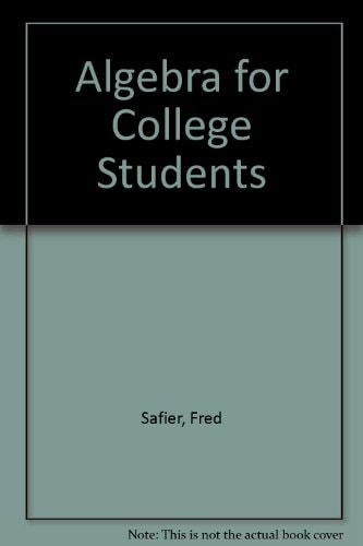 Algebra for College Students