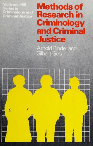 Methods of Research In Criminology and Criminal Justice