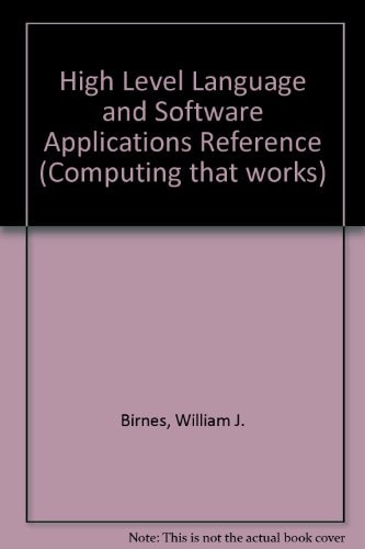 High-Level Languages and Software Applications