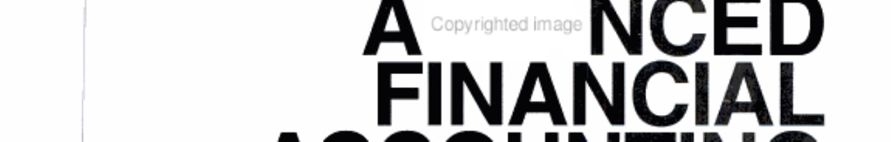 Advanced Financial Accounting