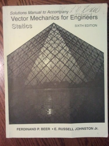 S/M T/A Vector Mechanics for Engineers - Statics -Use296909