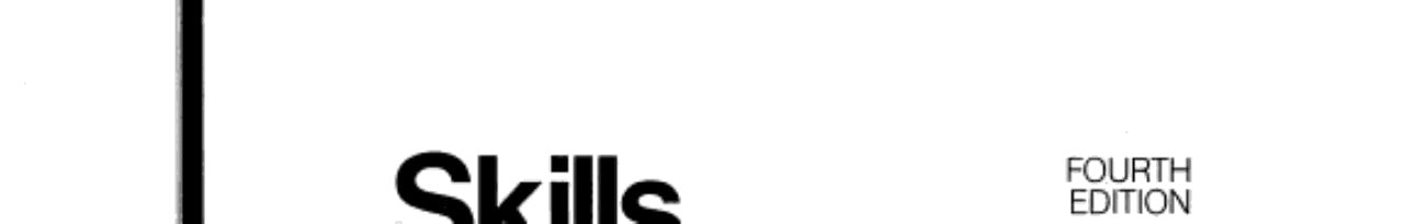 Skills Development Portfolio for What Every Supervisor Should Know