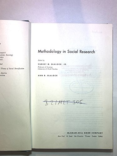 Methodology in Social Research