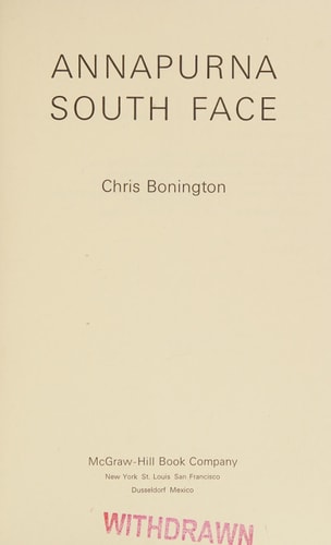 Annapurna South Face