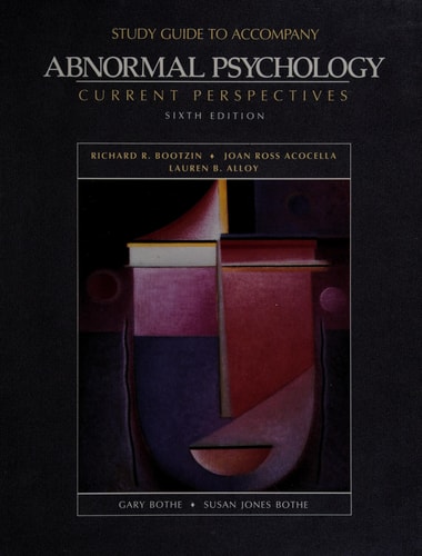 Book and Casebook Set With Dsm Iv Update: Current Perspectives: Study Guide