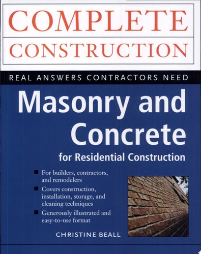 Masonry and Concrete