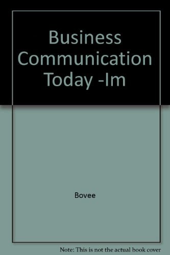 Business Communication Today -IM