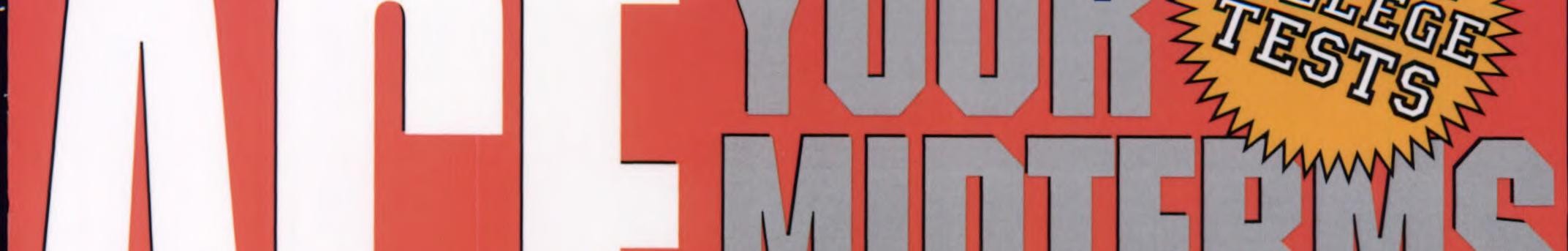 Ace Your Midterms & Finals: U.S. History (Schaum's Midterms & Finals Series)
