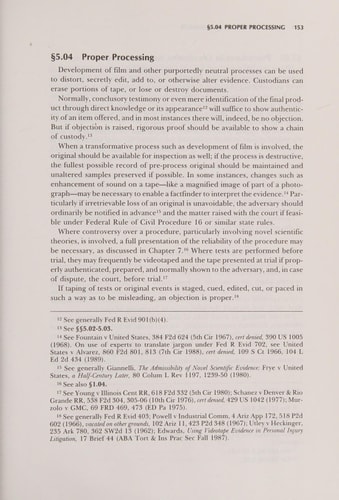 Demonstrative Evidence (Evidence Series)