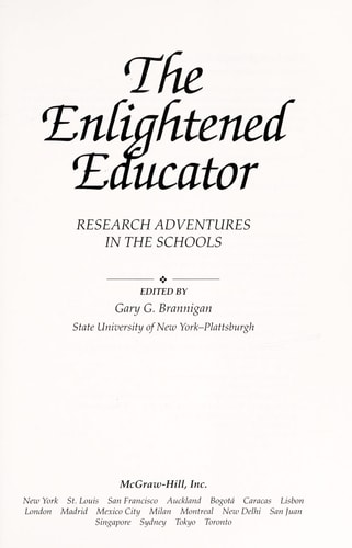 The Enlightened Educator: Resarch for The Classroom